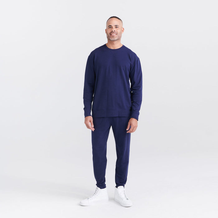 3Six Five Long Sleeve Crew - Maritime Blue