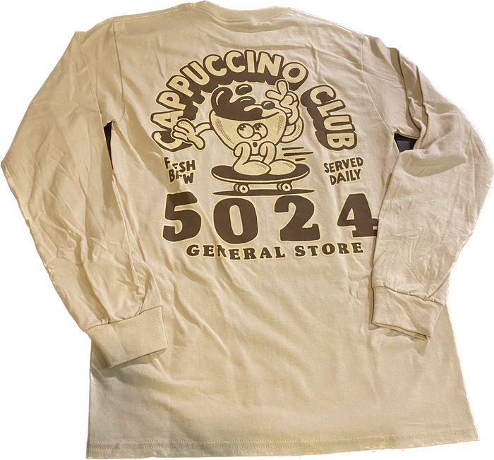 5024 Cappuccino Club Long Sleeve