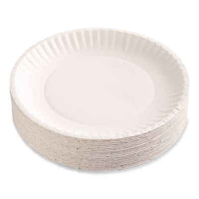 6" WHITE PAPER PLATE 1000/CS