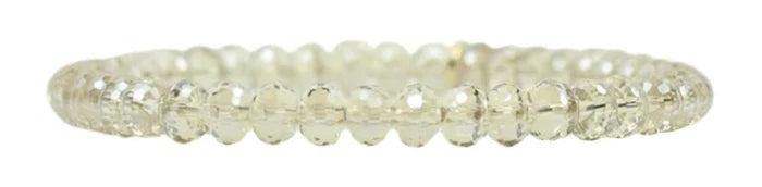 6mm Champagne Stacker Stretch Bracelet