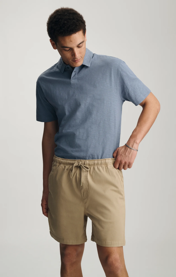7” Drawstring Short - Olive Gray