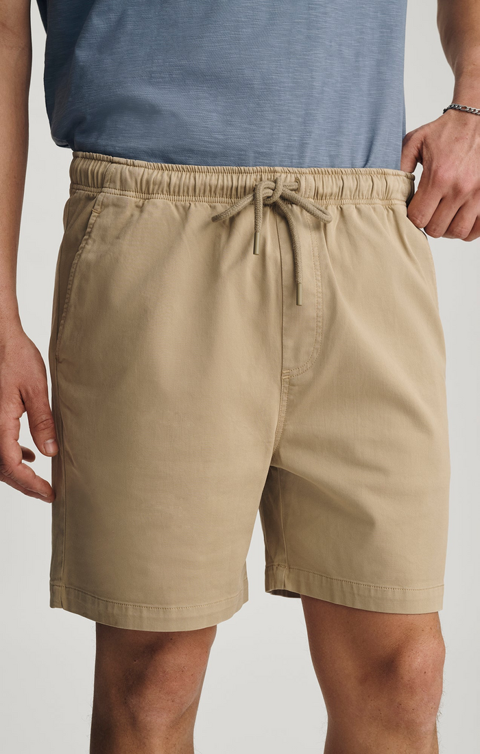 7” Drawstring Short - Olive Gray