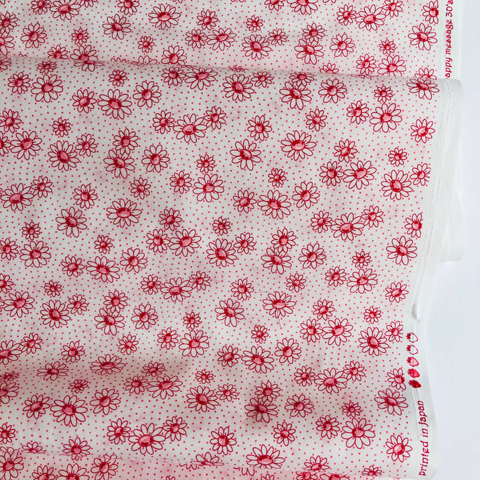 Happy Memories - Daisy - White/Red - Sojitsu