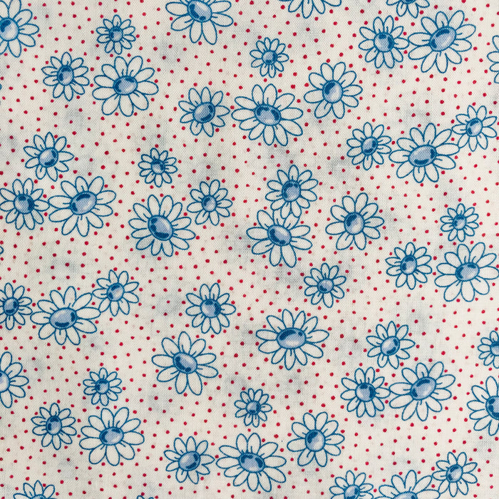 Happy Memories - Daisy - White/Blue - Sojitsu