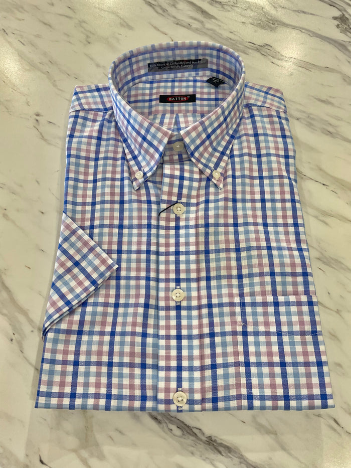 Cedric Short Sleeve Cotton Shirt