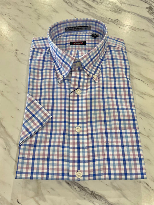 Cedric Short Sleeve Cotton Shirt