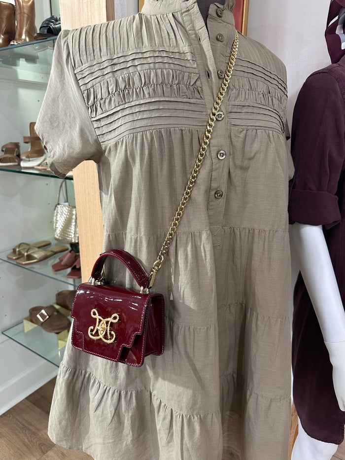 De Marquet Gold Crossbody Chain Strap