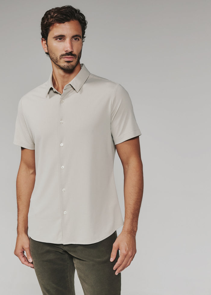 Aldridge Short Sleeve Shirt - Sand