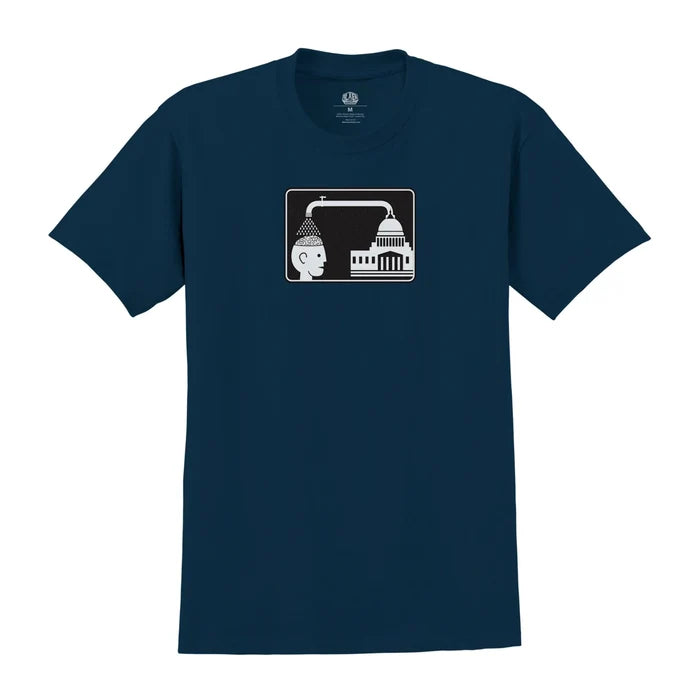 ALIEN WORKSHOP - BRAINWASH T-SHIRT NAVY