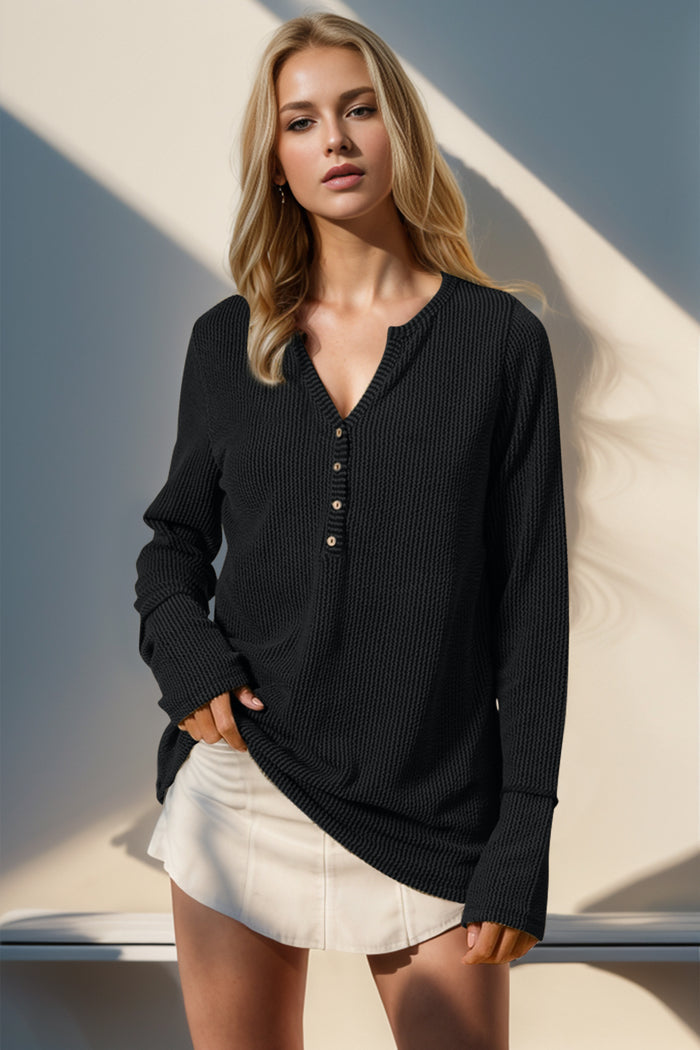 Allie Ribbed Thumbhole Long Sleeve