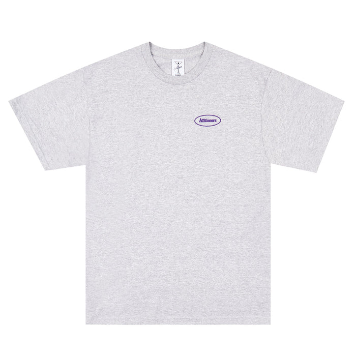 ALLTIMERS - BROADWAY OVAL T-SHIRT - HEATHER GREY