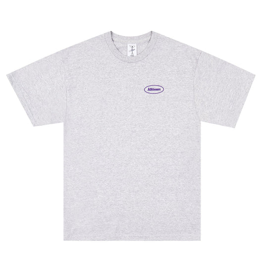ALLTIMERS - BROADWAY OVAL T-SHIRT - HEATHER GREY