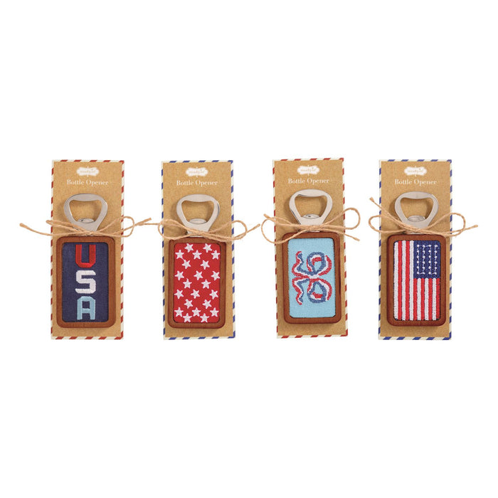 Americana Needlepoint Bottle Opener | 1776 Collection