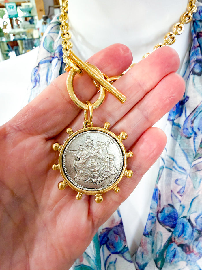 Andrea Coin Necklace