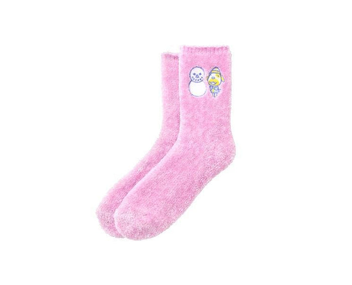 Animal Crossing Lavender Indoor Socks Home Sugoi Mart