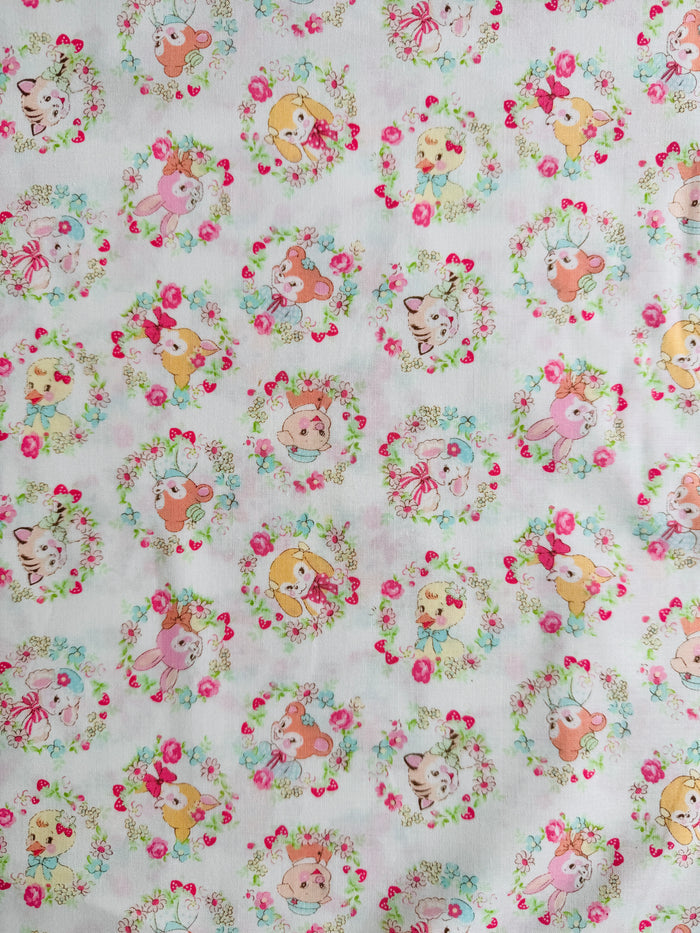 Animal Wreath - Pastel (B)- Atsuko Matsuyama - 30's Collection - Yuwa