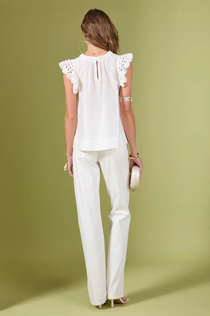 Annsley Crochet Top