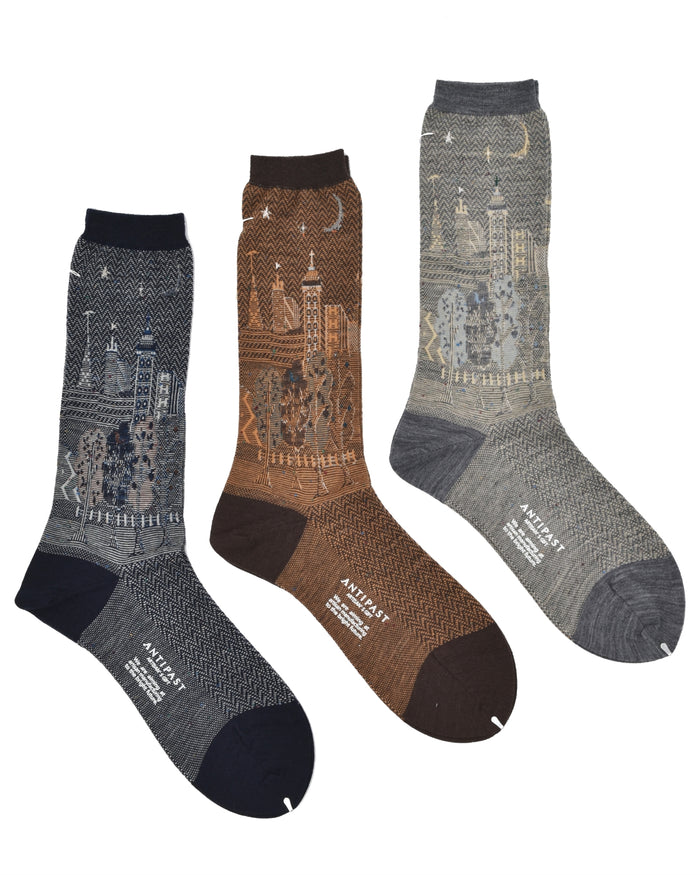 Antipast City Scape Boot Sock