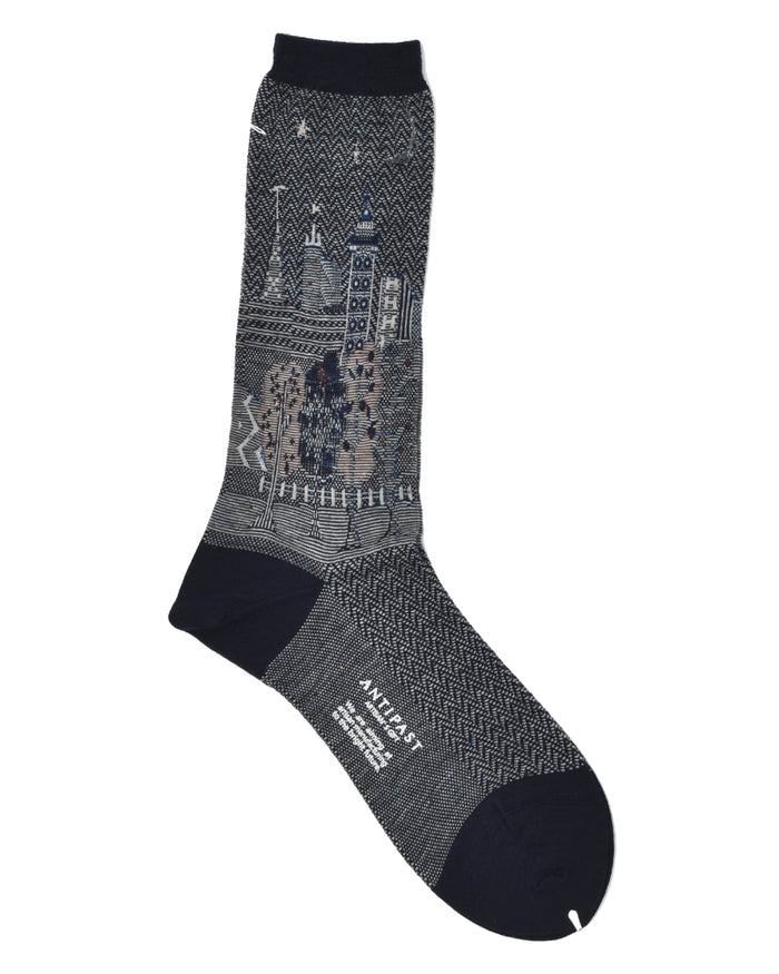 Antipast City Scape Boot Sock