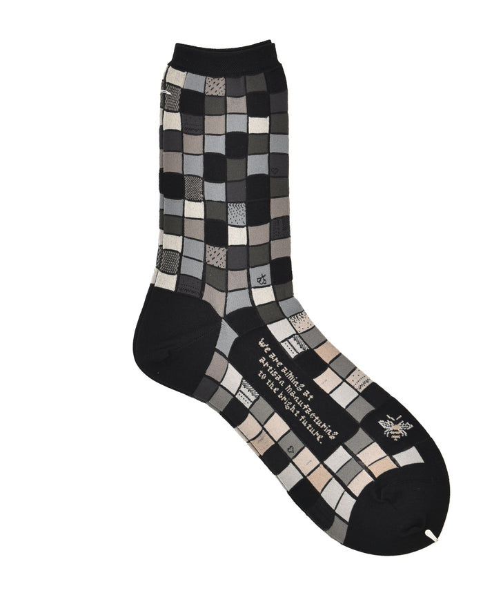 Antipast Colorful Tiles Sock