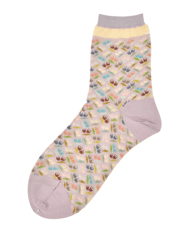 Antipast Dancing Tulips Sock
