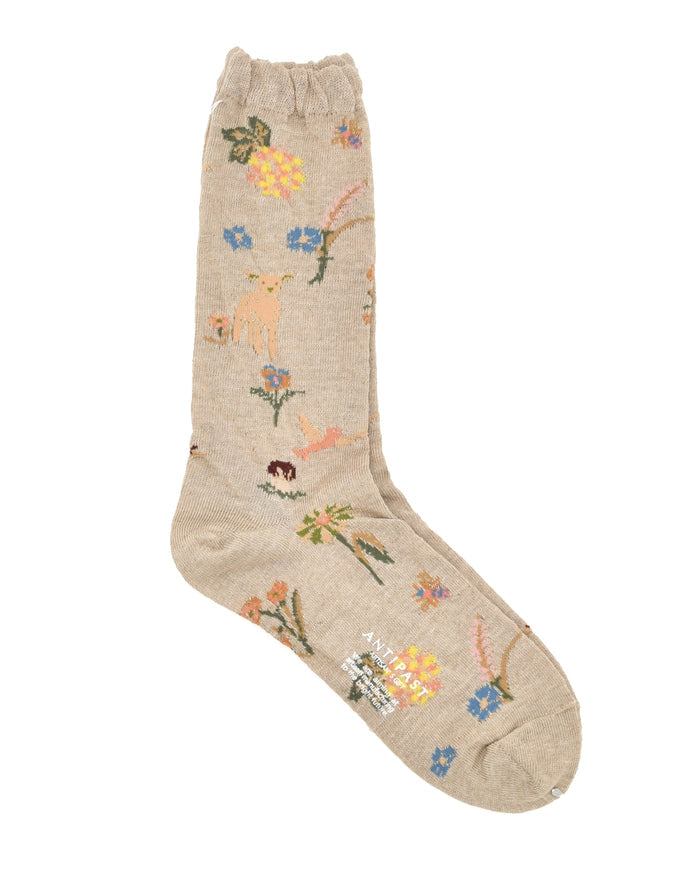 Antipast Garden Flowers Boot Sock