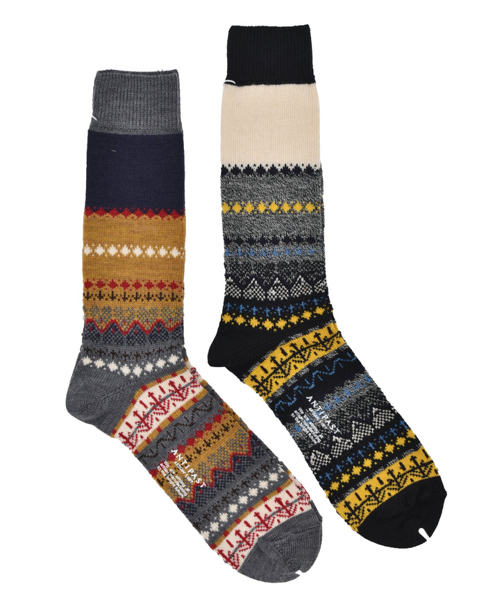 Antipast Men's English Style Chunky Socks