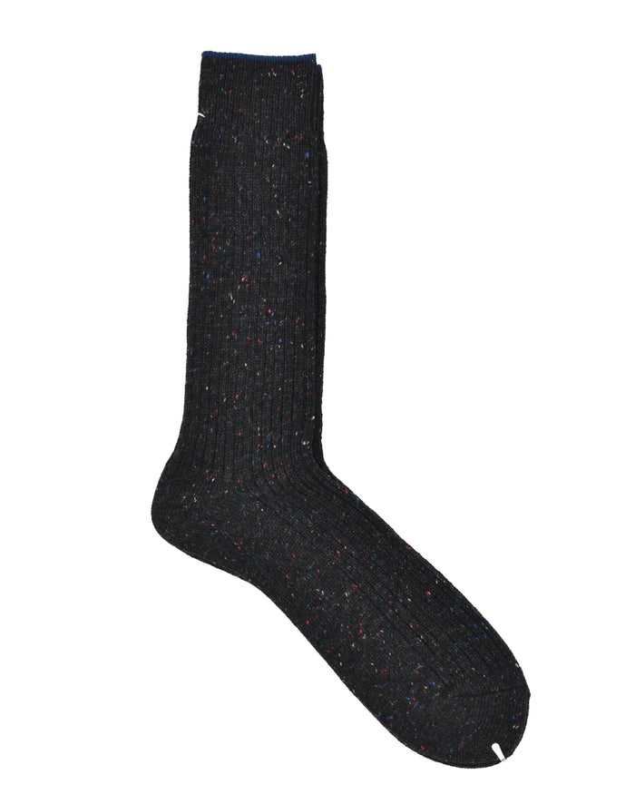 Antipast Men's Nep Rib Chunky Socks
