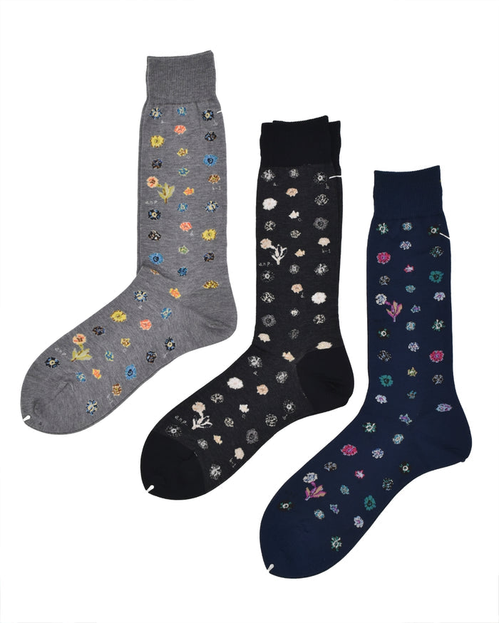 Antipast Polka Flower Dress Sock