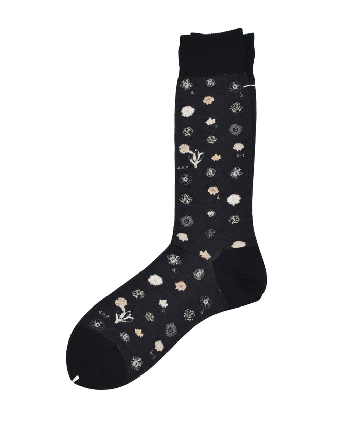 Antipast Polka Flower Dress Sock