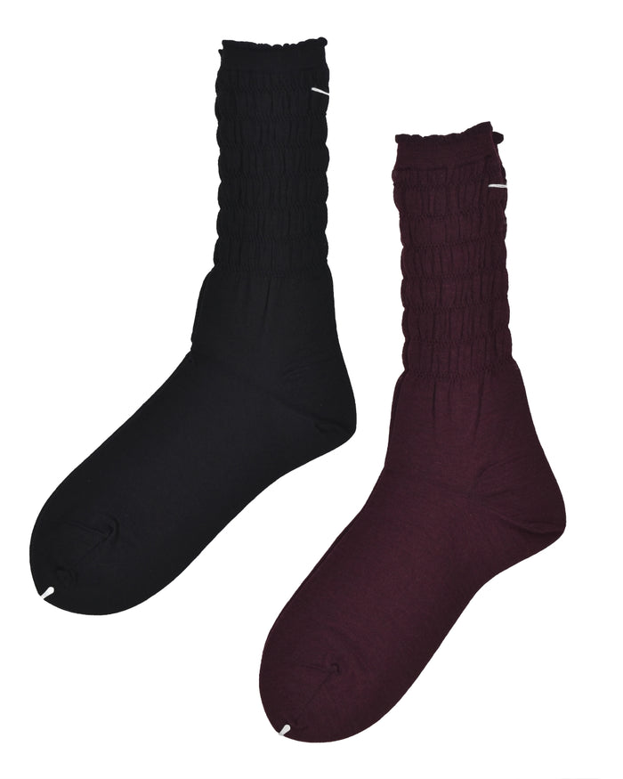 Antipast Shirring Dress Socks