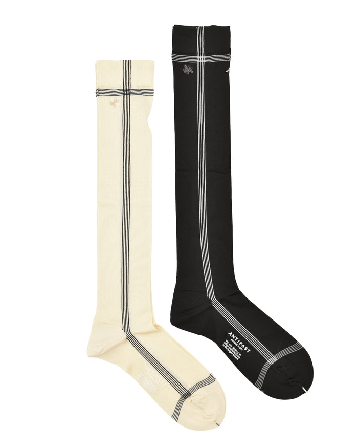 Antipast Side Line Silk Knee High Sock