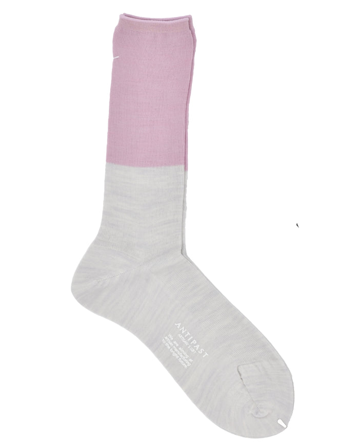Antipast Two Tone Rib Boot Socks