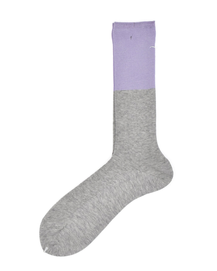 Antipast Two Tone Rib Dress Socks