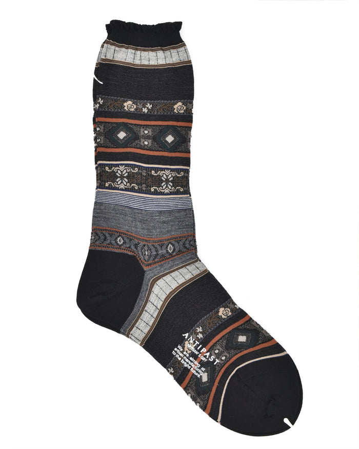 Antipast Tyrolean Stripes Dress Sock