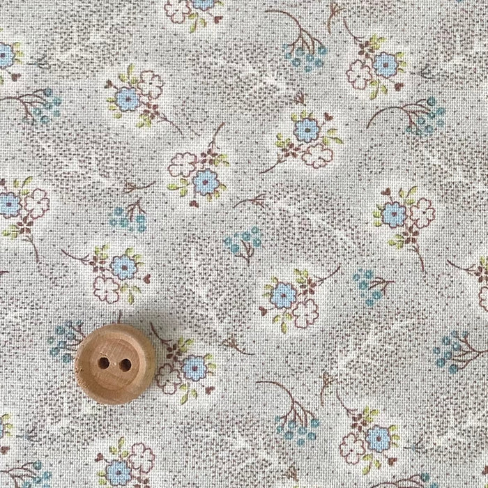 Antique Collection - Bouquet - Grey - Textile Pantry