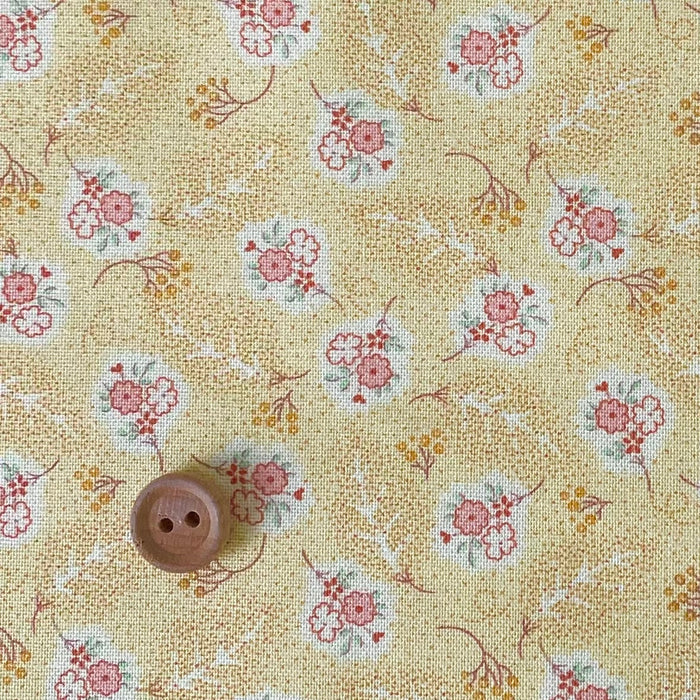 Antique Collection - Bouquet - Yellow - Textile Pantry
