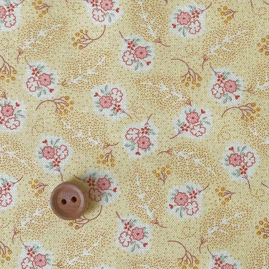 Antique Collection - Bouquet - Yellow - Textile Pantry