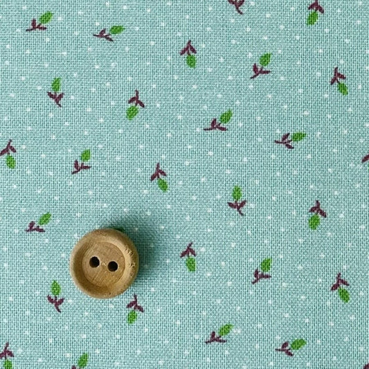 Antique Collection - Mini Bud - Mint - Textile Pantry