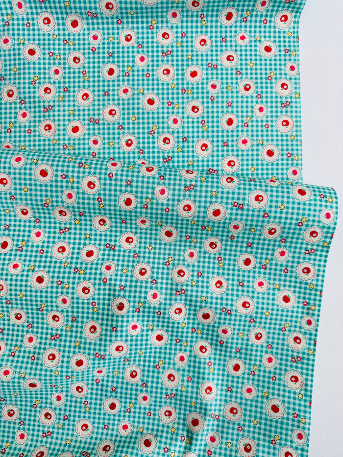 Apple Lace - Mint (E) - Atsuko Matsuyama - 30's Collection - Yuwa