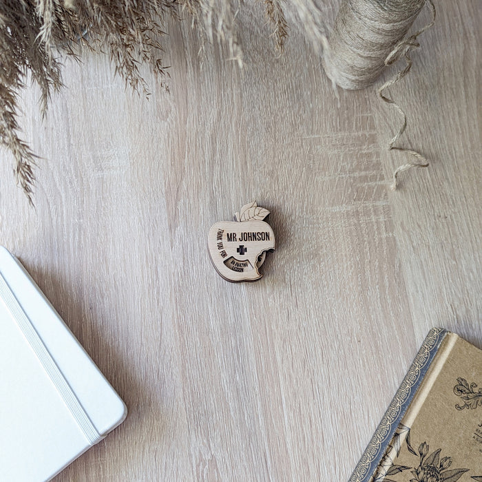 Apple With A Hidden Spinning Wheel With Wishes