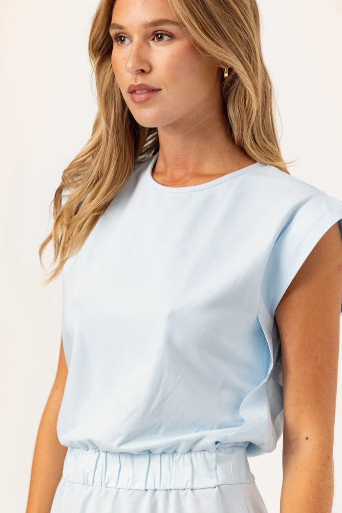 Asha Dress-Pale Mist