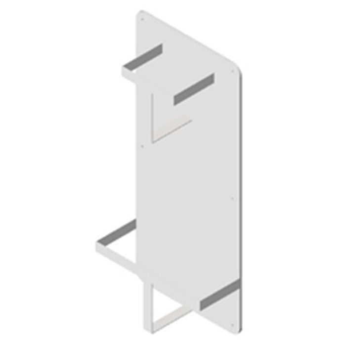 ASI 0556 Bedpan & Urinal Bottle Holder Surface Mounted - Satin - Prestige Distribution
