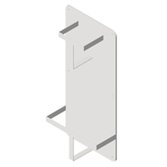 ASI 0556 Bedpan & Urinal Bottle Holder Surface Mounted - Satin - Prestige Distribution
