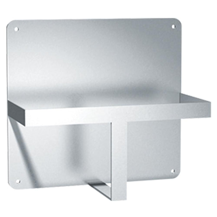 ASI 0557 Bedpan Holder Surface Mounted - Satin - Prestige Distribution
