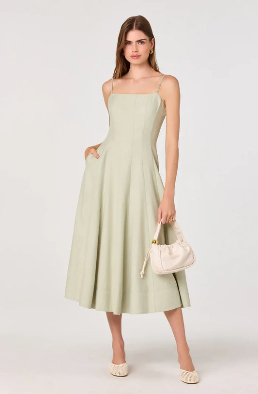 ASTR-Trisha Dress-Pistachio