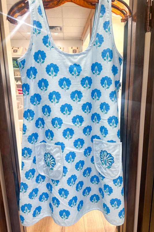 Atlas Dress-Sky Blue