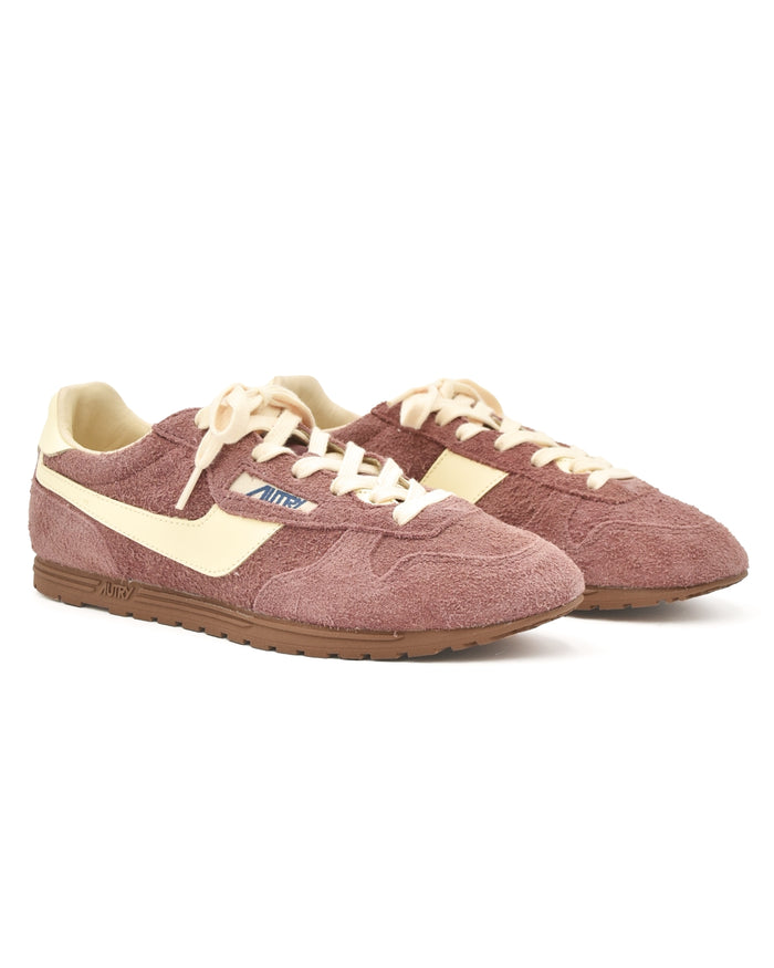 Autry Windspin in Chianti Mauve Suede