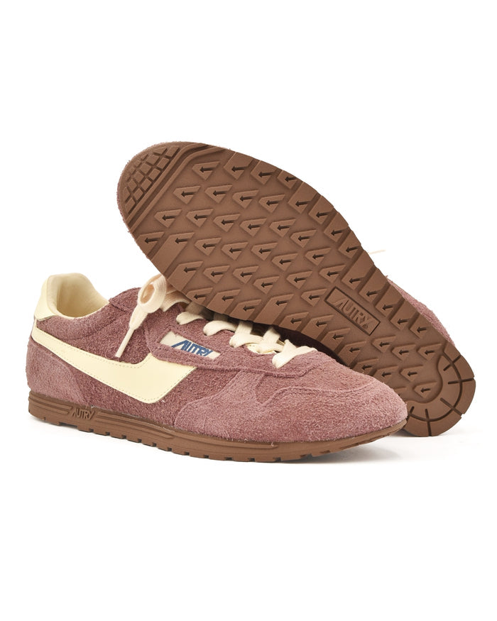 Autry Windspin in Chianti Mauve Suede
