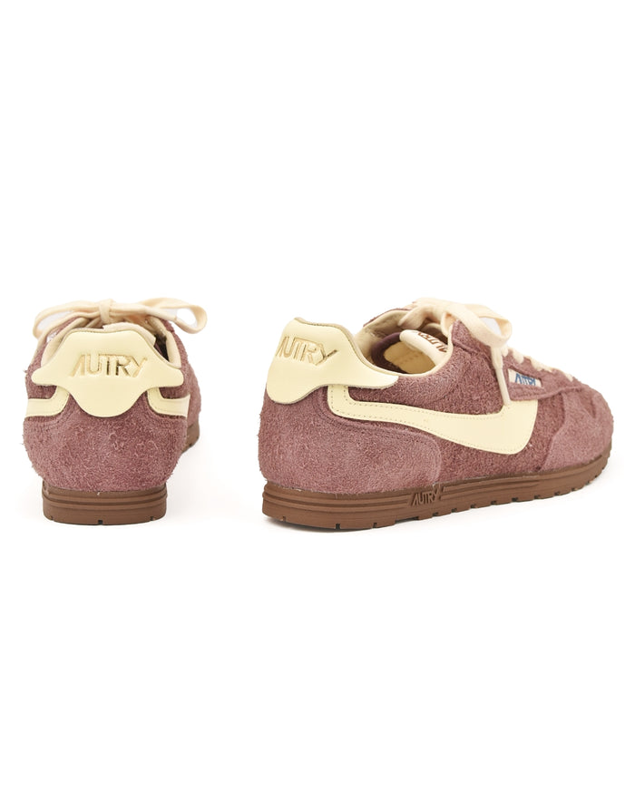 Autry Windspin in Chianti Mauve Suede